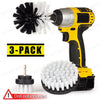 3-Pack Brush Set Power Kit Scrubber Drill Attachments