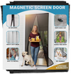 Hands-Free Magnetic Screen Door Mesh