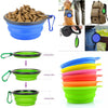 2-Pack Collapsible Dog Portable Water Bowl