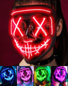 LED Light up Cosplay Halloween Mask