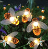 Solar Powered Bee String 30 LED Lights