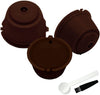 Set of 3 Refillable Coffee Capsule Cup