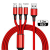3 in 1 Braided Universal Multi Charger Cable