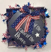 Independence Day Patriotic Wreath