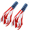 2 Pieces American Flag Windsock